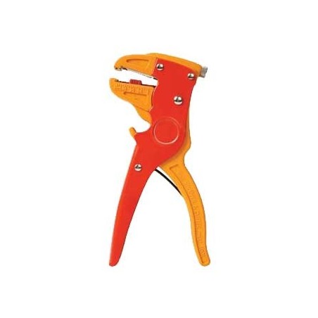 Alicate descarnador auto-ajustavel e com funcao de corte