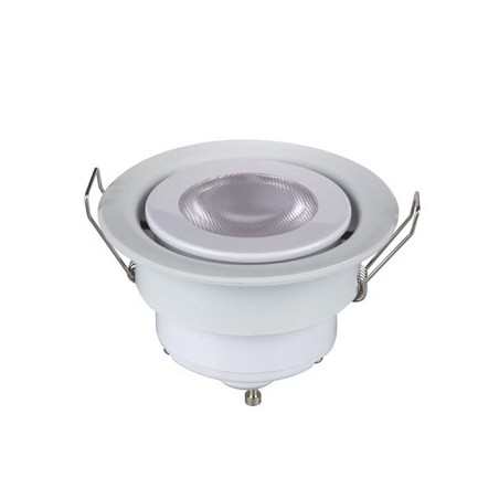 Lampada de tecto embutida com armacao LED 5 W - GU10 - 230V