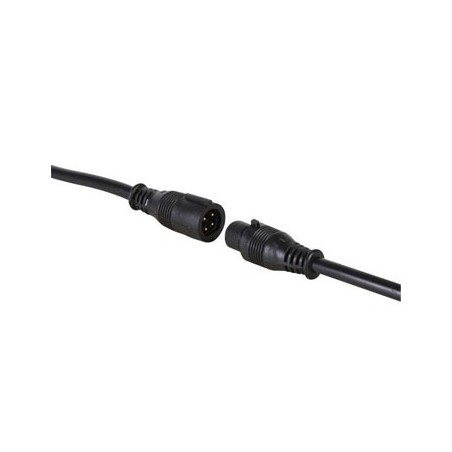 Conector DC com cabo macho/femea para fitas LED RGB IP65 / L