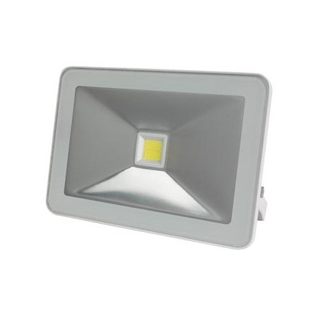 Projetor LED Exterior Branco Neutro 20W Branco