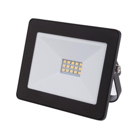 Projetor LED Exterior Branco Neutro 10W Preto