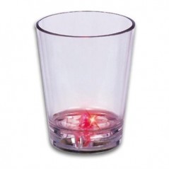 10un Copo para shots com 1 LED vermelho incorporado / Gadget