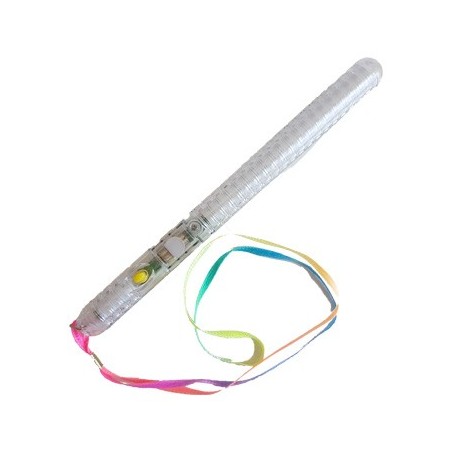 Varinha de sinalizacao LED multicolorida / Luz Som e Imagem