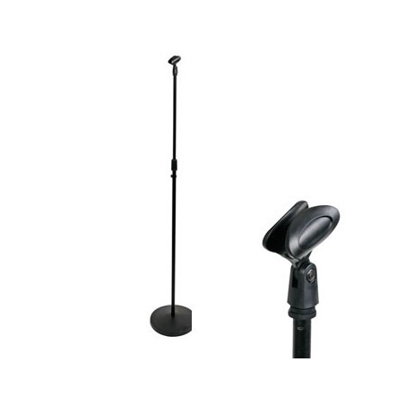 Tripe base redonda c/ suporte p/ microfones / Luz Som e Imag