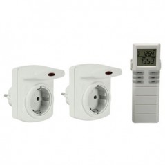 Medidor de energia Wireless 230V/16A p/ controle de custos /