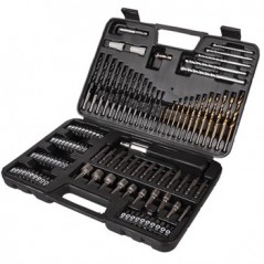 Jogo de brocas e pontas (bits) - 109 pecas