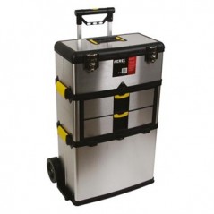 Caixa Ferramentas Trolley 4 Compartimentos (570x354x830mm) /