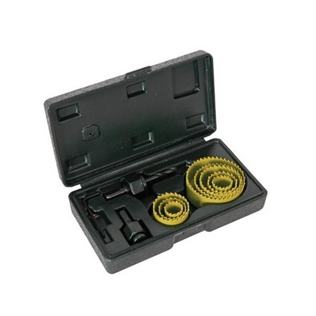 Kit de 8 serras circulares c/ broca piloto / Instrumentacao