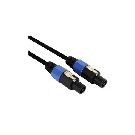 Cabo profissional SPEAKON  2x2,5mm 2Pin macho azul 10mt / Lu