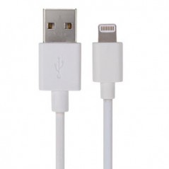 2un Cabo USB 2.0 Macho para Lightning Macho Branco 2m