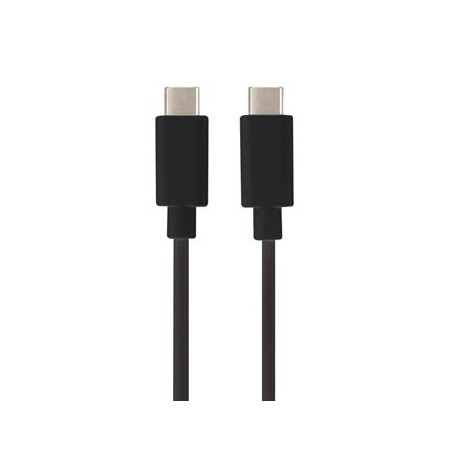 2un Cabo USB-C 2.0 Macho para USB-C 2.0 Macho Preto 1m