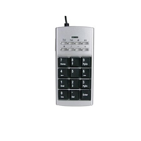 Mini teclado numerico USB c/ telefone internet / Informatica