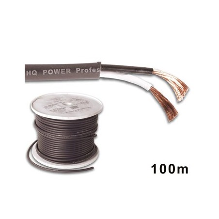 Cabo de audio profissional para ligacao de altifalantes 2x2,