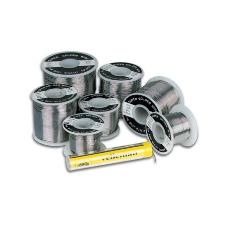 Solda sem chumbo  Sn 99.3% - Cu 0.7% 0.6mm 100g / Instrument