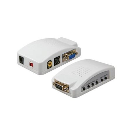 Conversor de monitor VGA para video composto, RGB, S,video /