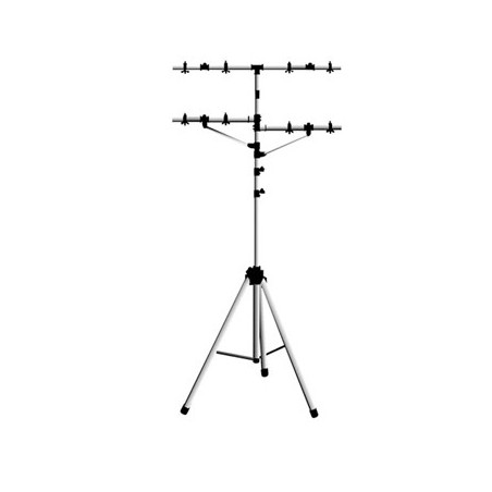 Tripe de iluminacao com T-Bar dupla / Luz Som e Imagem / Som