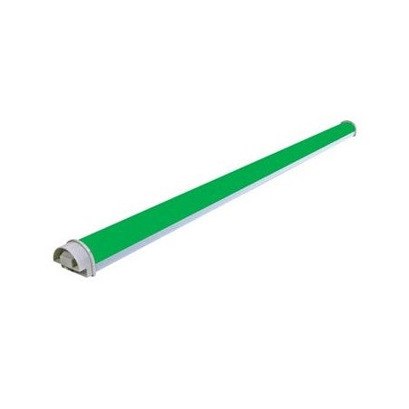 Tubo LED - cor verde - 144 Leds - 1030 x 50mm / Luz Som e Im