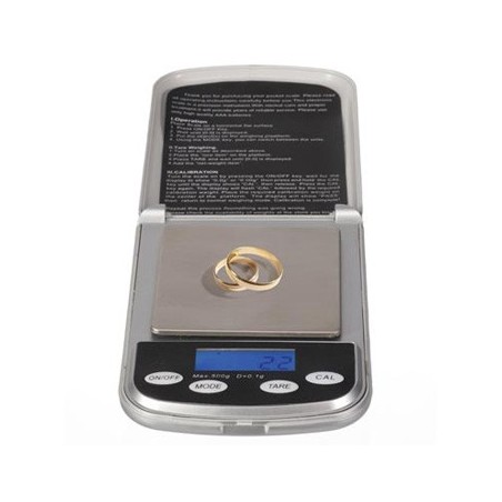 Mini Balanca Digital de Precisao 500g  (Divisao de 0.1g)