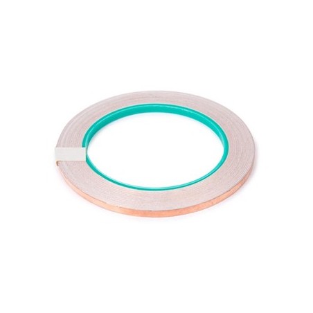Fita adesiva em cobre - 5 mm x 25 m