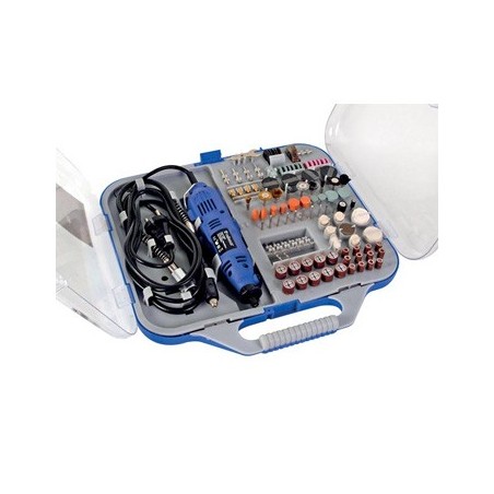 Set de berbequim electrico de precisao c/ 162 pecas / Instru