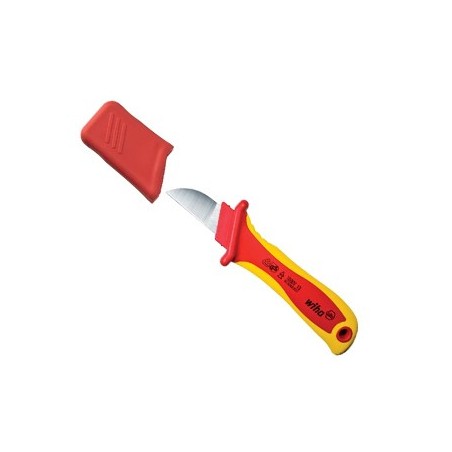 Faca de decapagem e de corte reto para cabos redondos 200mm