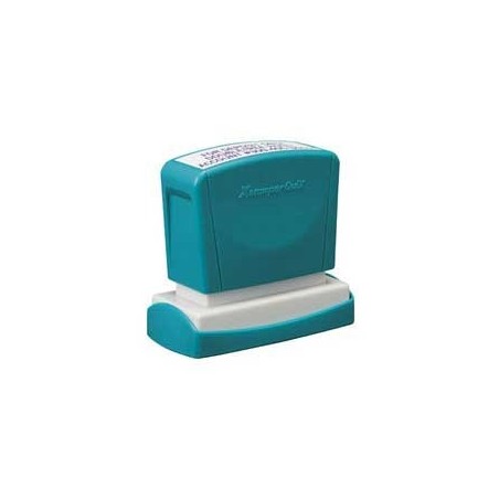 Carimbo 16x48mm Xstamper Quix Preto 1un.