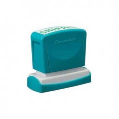 Carimbo 13x49mm Xstamper Quix Preto 1un.