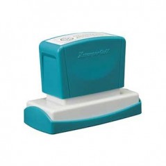 Carimbo 22x69mm Xstamper Quix Preto 1un.