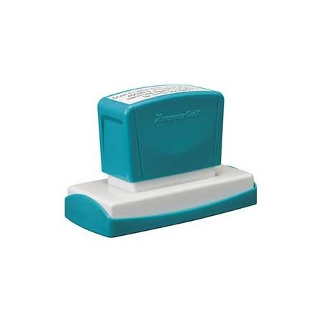 Carimbo 28x78mm Xstamper Quix Preto 1un.