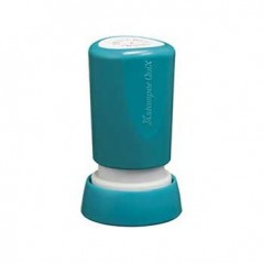 Carimbo Redondo 14mm Xstamper Quix Preto 1un.