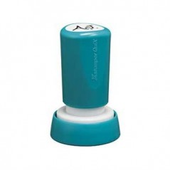 Carimbo Redondo 20mm Xstamper Quix Preto 1un.