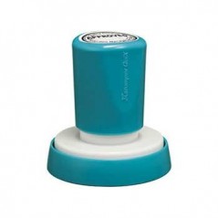 Carimbo Redondo 38mm Xstamper Quix Preto 1un.