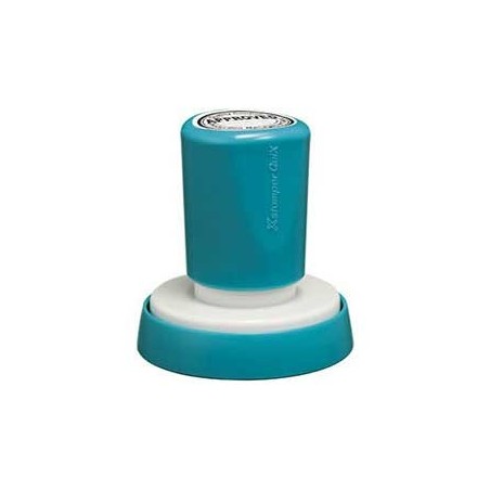 Carimbo Redondo 38mm Xstamper Quix Preto 1un.