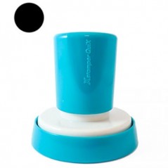 Carimbo Redondo 45mm Xstamper Quix Preto 1un.