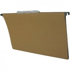 Capa Suspender c/Visor Horizontal Kraft 330x250mm, Pack50un