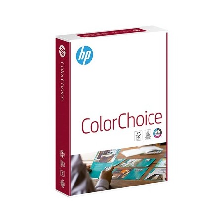 Papel 160gr Fotocopia A4 HP Color Choice 1x250Fls