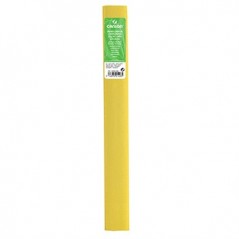 Papel Crepe Amarelo Palha 50x250cm Canson Rolo