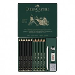 Pack Lápis Grafite Mate + Castell 9000 20 Peças