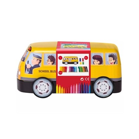 Marcador Feltro Faber Castell Connector Autocarro 33un