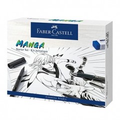 Pack Iniciação Marcador Artístico Pitt Faber-Castell Manga