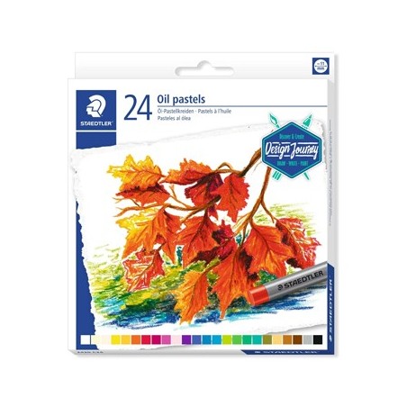 Lápis Pastel a Óleo STAEDTLER 2420 C24 Design Journey 24un