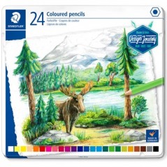 Lápis Cor STAEDTLER 146C M12  Design Journey Cx Metal 24un