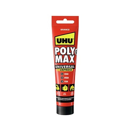 Cola e Veda Poly Max Express Tubo UHU 165g