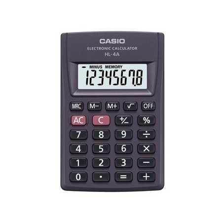 Calculadora de Bolso Casio HL4A 8 Digitos