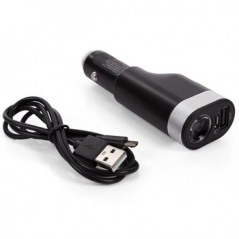 Carregador Isqueiro Auto USB 6 em 1