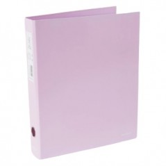 Pasta Arquivo L/E Ambar Classroom Mates Pastel Rosa