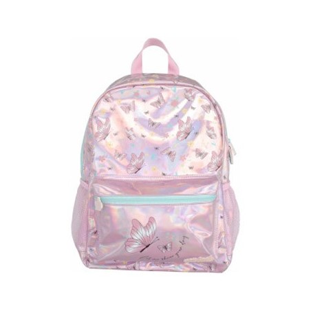 Mochila Escolar Ambar Pets Friends Butterfly