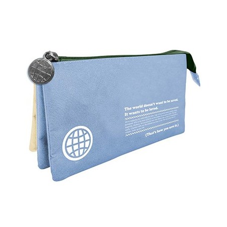 Estojo Triplo Retangular Ambar Cycle Message