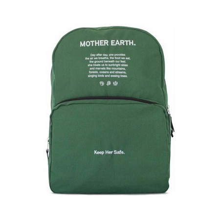 Mochila Escolar 2 Fechos Ambar Cycle Mother Earth 27L
