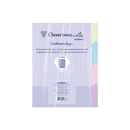 Separadores Caderno Inteligente Ambar EcoSmart A5 4un